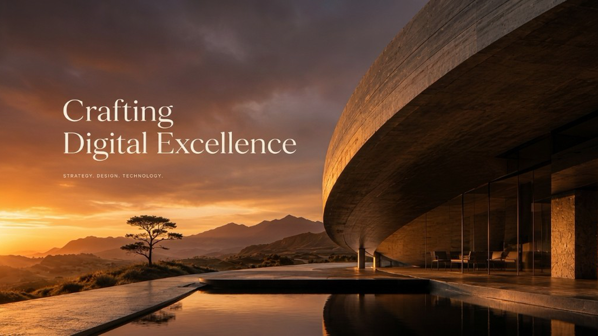 Crafting Digital Excellence — Strategy. Design. Technology.